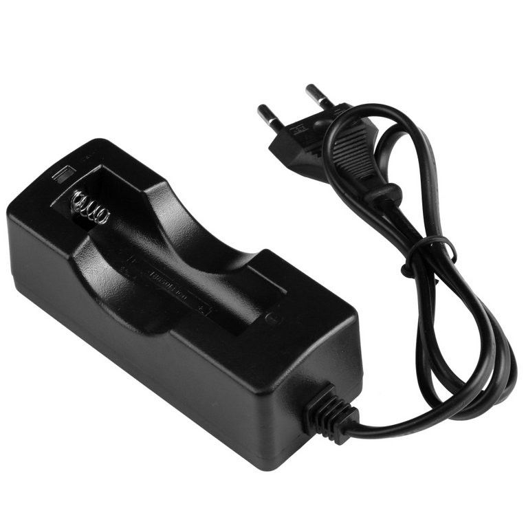 Oplader voor 18650 batterijen