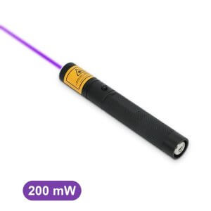 200mW paarse laser pointer