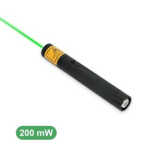 Groene laserpointer, 200mW